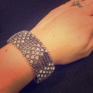 Fashion crystal stretch bracelet